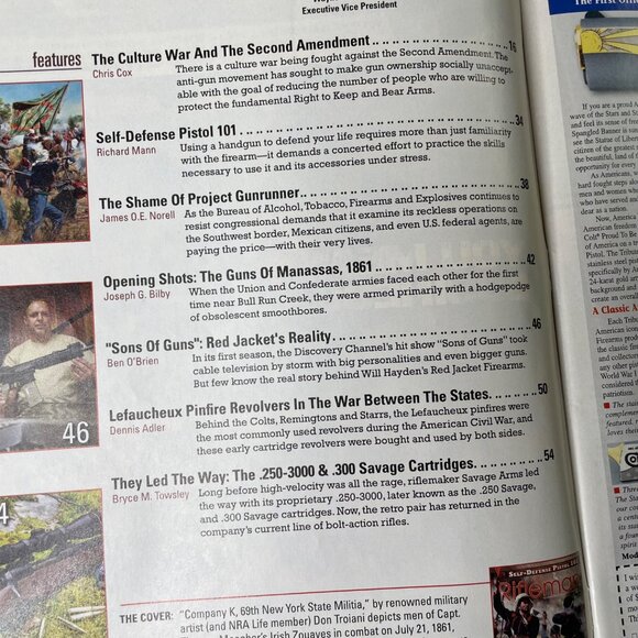 American Rifleman NRA Magazine July 2011 Vol 159 No 7 u National Rifle Associati - Picture 5 of 14